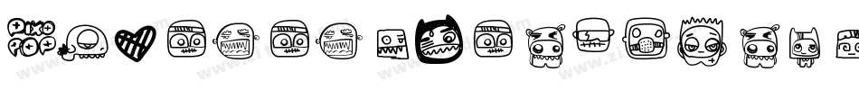 Pixopop Roughcut字体转换